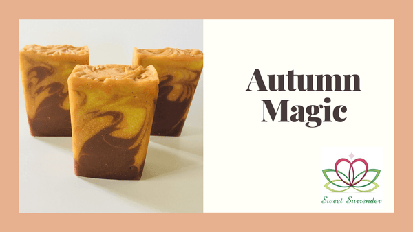 The Making and Cutting of Autumn Magic Join me for the making and cutting Autumn Magic. This soap was inspired by the magic and colors of Fall and features organic coconut milk, kaolin clay, and colloidal oatmeal. Great for sensitive skin! Sweet Surrender