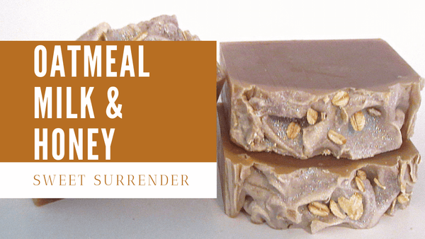 The Making and Cutting of Oatmeal, Milk & Honey Handmade Soap Oatmeal milk and honey soap is amazing for all skin types, but especially those with sensitive skin! This all-natural face and body bar is handcrafted with colloidal oatmeal, goat milk powder a