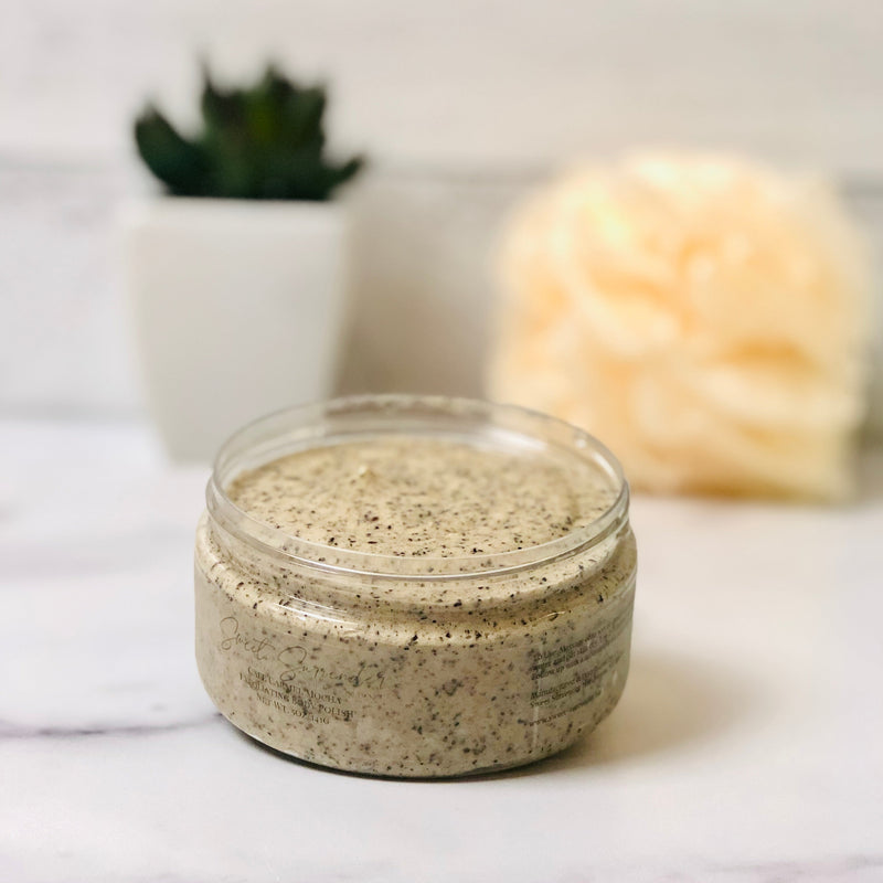 Cafe caramel exfoliating body polish from Sweet Surrender