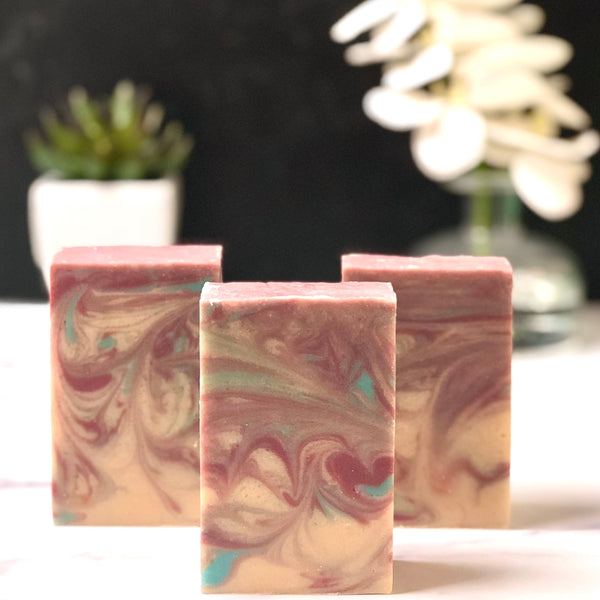 handmade artisan soap, the best black raspberry and vanilla artisan soap in Henderson Nevada, bar soap, soap bar, artisan soap bar, natural soap bar, goat milk soap bar, oatmeal soap bar, dry skin soap bar