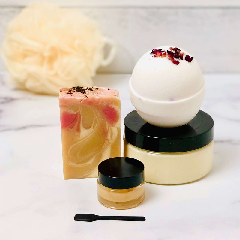 Get Pampered Spa Bundle from Sweet Surrender  60, beautiful gift sets, spa gift sets, luxury skincare gift set, luxury beauty bundles, spa beauty gift sets, gifts for her, gifts for mom, mothers day gifts, valentines day gifts, birthday gifts for her, selfcare gift set, dry skincare gift set, wellness gift set, luxury body care gift set, luxury gifts for her