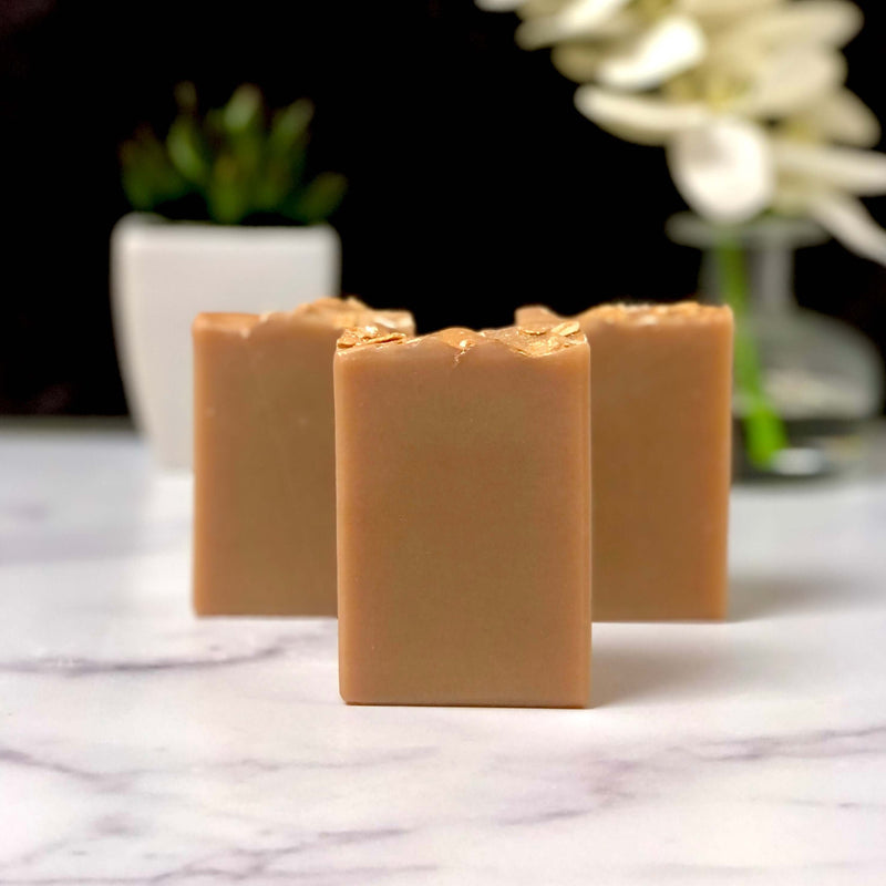 Oatmeal and Goat Milk Artisan Soap from Sweet Surrender  12, luxurious goat milk soap, artisan soap bars, goat milk soaps, goat milk cold process soap bars, bar soap, luxury soap bars for face, natural oatmeal soap bars for dry skin, best goat milk soap for psoriasis, best goat milk soap for eczema, best goat milk soap bars in henderson, best wholesale goat milk soap bars, sweet surrender soap bars, sweet surrender handmade soap, sweet surrender handcrafted soap bars, sweet surrender body care soap bars