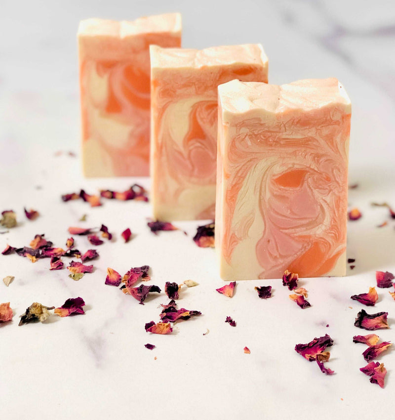 Pink Berry Mimosa Natural Handcrafted Soap from Sweet Surrender  12