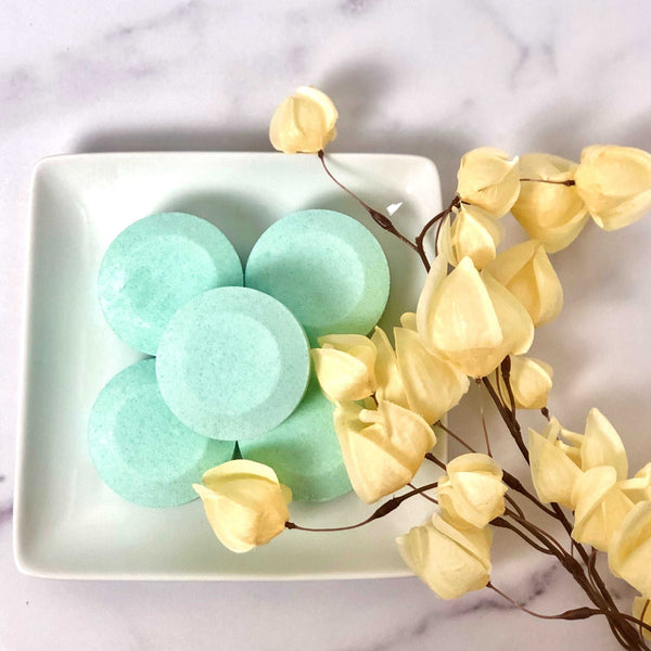 Eucalyptus & Spearmint Shower Steamer from Sweet Surrender  5, bath and body care, sweet surrender, shower melts, shower steamers, shower bombs, aromatherapy, selfcare, self love, best shower steamers in las vegas, best shower steamers in henderson, wholesale shower steamers, shower steamers bulk, drop ship shower steamers