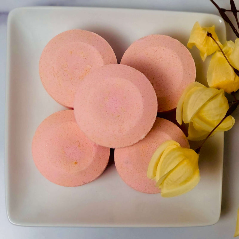 Sweet Peppermint Shower Steamers from Sweet Surrender  5, sweet surrender wholesale, shower melts, peppermint shower steamers, aromatherapy, relaxing shower experience